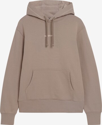 Sweat-shirt Superdry en beige : devant