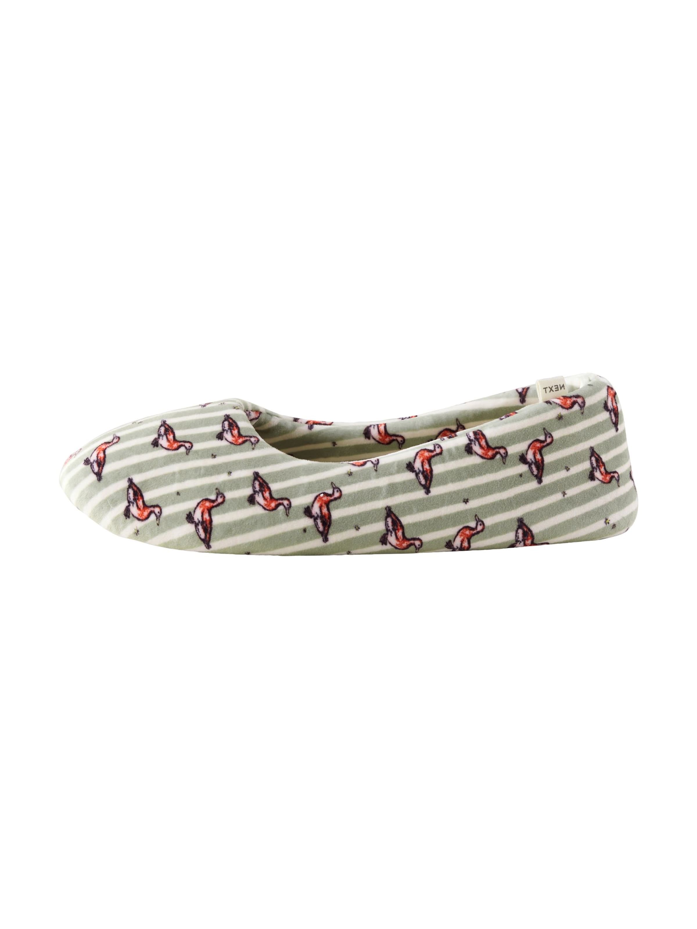 Next Ballerina in 35-37,5 in de kleur Groen / Rood / Wit, Productweergave