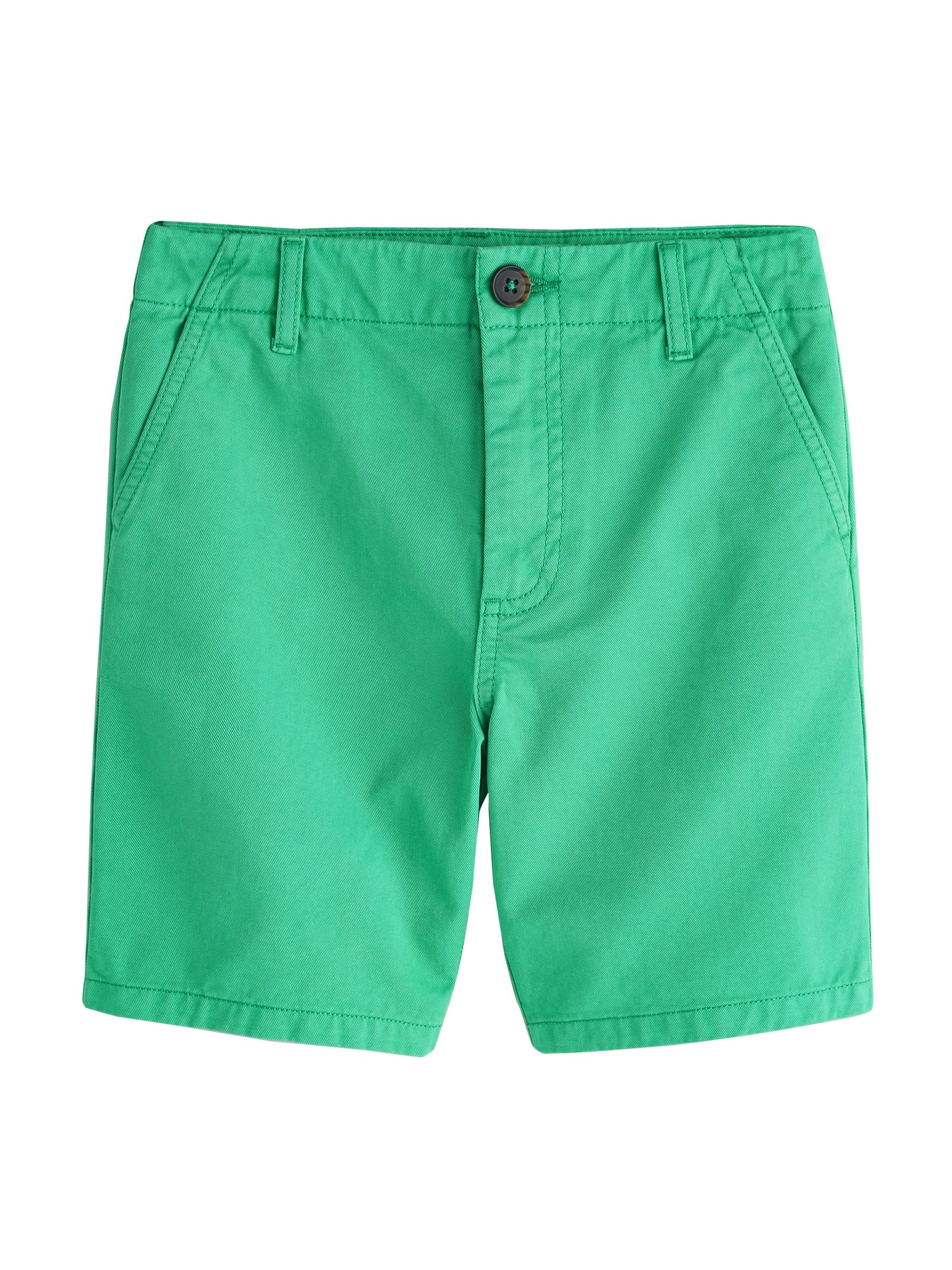 Next Normalny krój Spodnie w kolorze zielony: przód