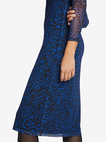 Vera Mont Basic-Kleid mit Animalprint in Blau