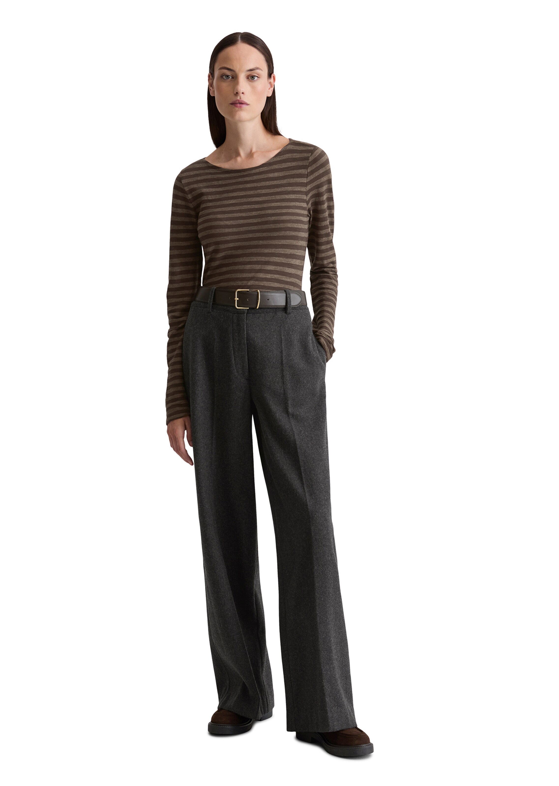 Marc O'Polo - Camiseta en marrón