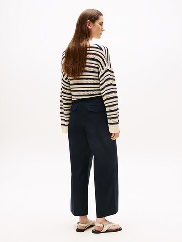TOMMY HILFIGER Wide Leg Hose (OCS) in Blau