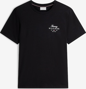 Maglietta di TOMMY HILFIGER in nero: frontale