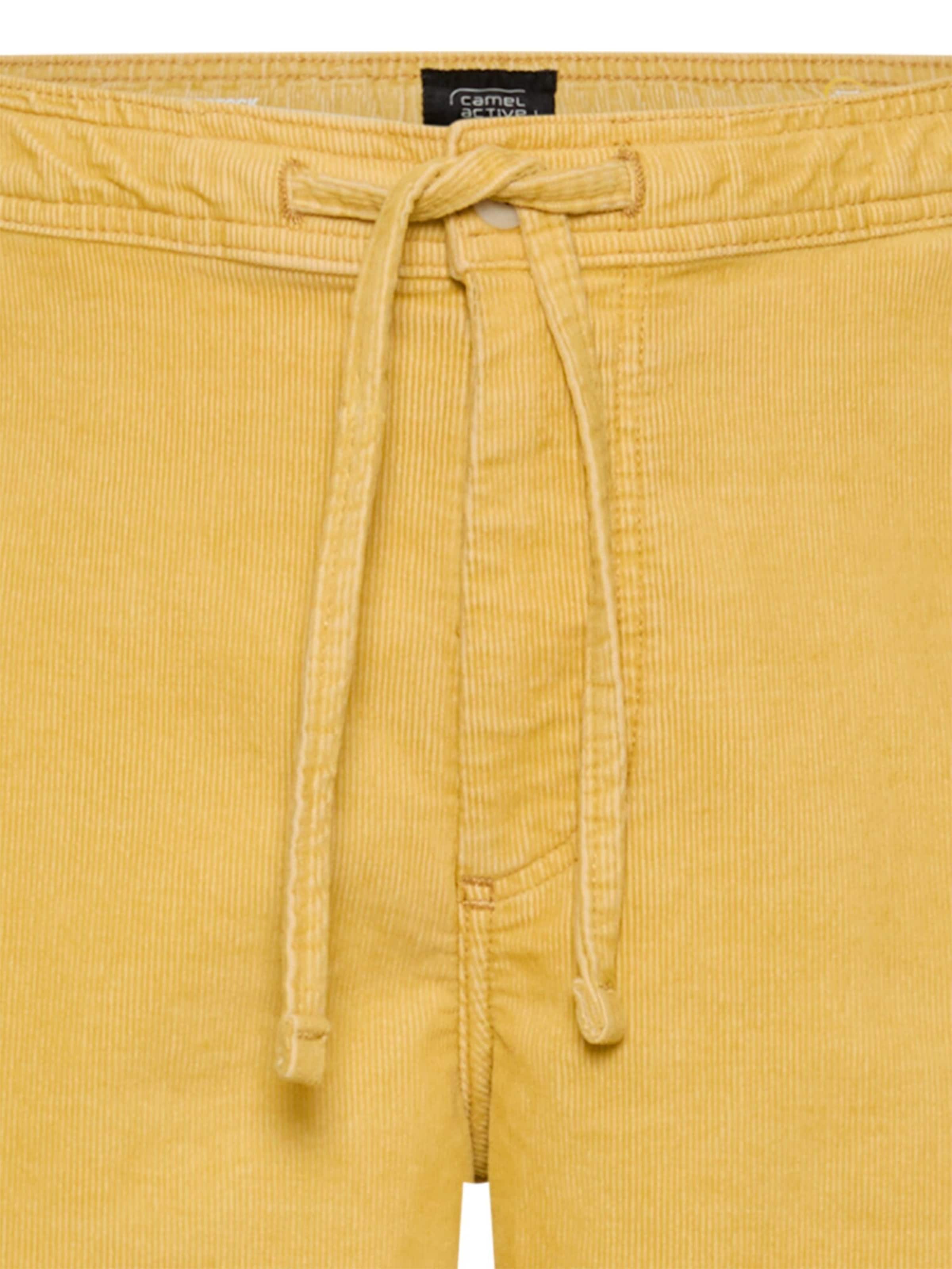 CAMEL ACTIVE Regular Pants in Yellow