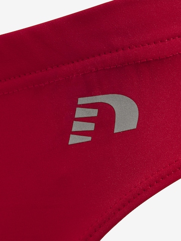 Newline - Slimfit Cueca desportiva em vermelho