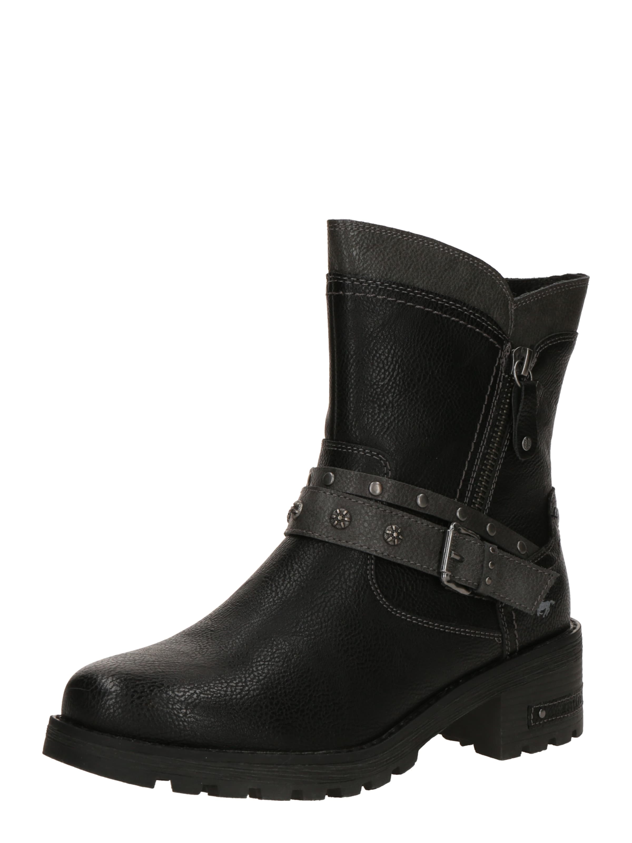 MUSTANG Bakancsok - fekete: elől