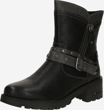 Boots MUSTANG en noir : devant
