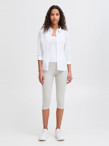 Coupe slim Leggings ' OXLOV ' Oxmo en gris