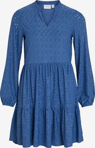 Vila Petite Kleid in Blau: predná strana