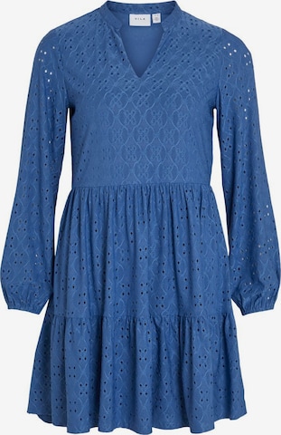 Vila Petite Dress in Blue: front
