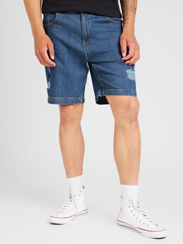 Denim Project tavaline Teksapüksid, värv sinine: eest vaates