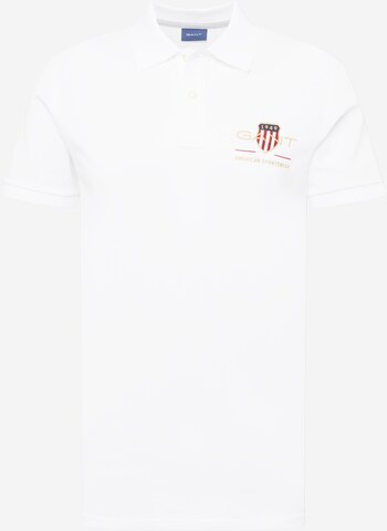 GANT Shirt in Wit: voorkant