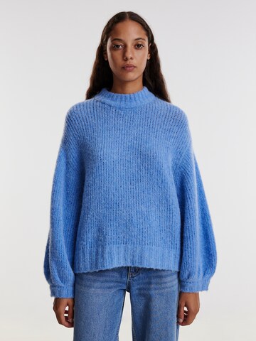 EDITED - Pullover 'Nurit' em azul: frente