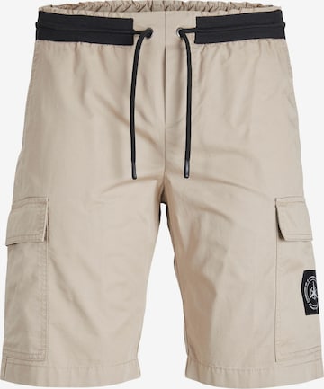 JACK & JONES Regular Cargo trousers 'FILO' in Beige: front