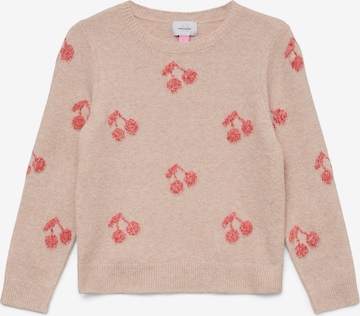 Vero Moda GirlPulover 'VMDOFFY' - roza boja: prednji dio