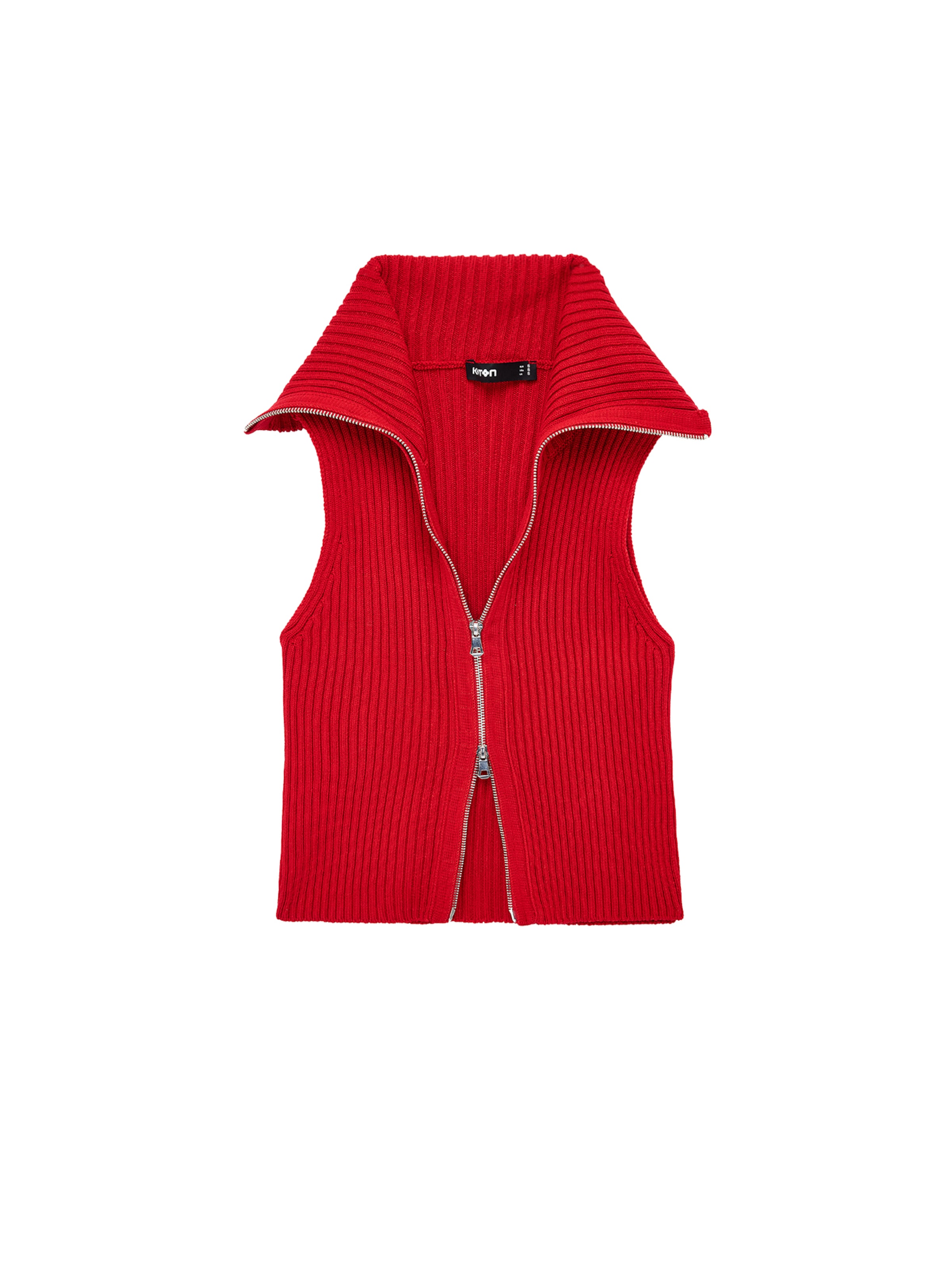 Koton Gebreide bodywarmer in Rood: voorkant