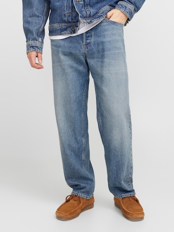 JACK & JONES - Loosefit Calças de ganga 'JJEddie JJOriginal' em azul: frente