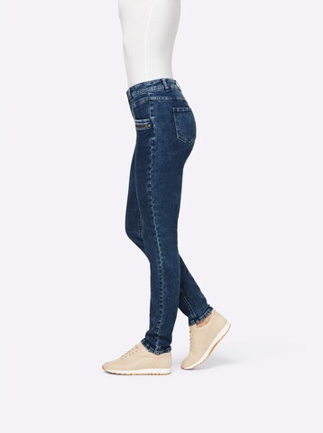 heine Skinny Jeansy w kolorze niebieski