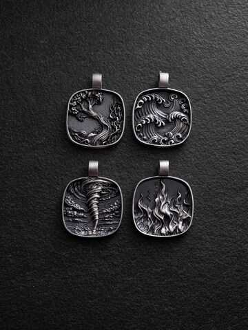 REYTEL Anhänger 'ELEMENT OGIEŃ' in Silber