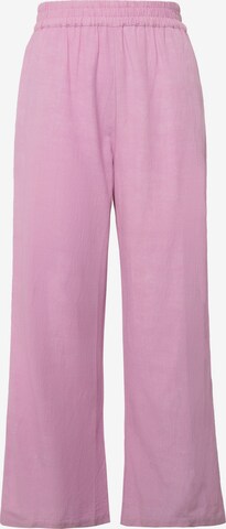 Studio Untold Wide leg Pants in Purple: front