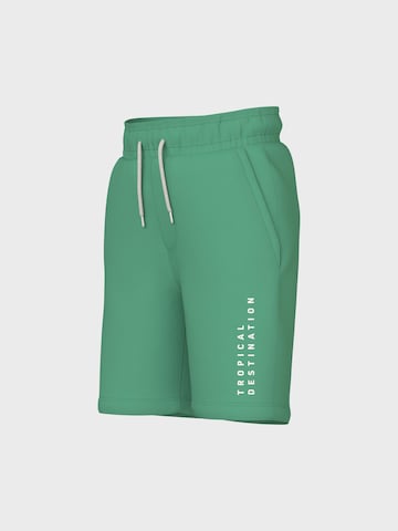 NAME IT Normální Kalhoty 'HERRY' – zelená
