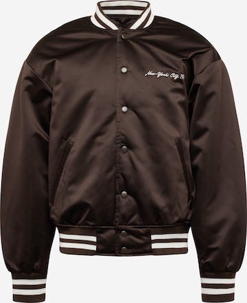 Veste mi-saison 'BAXTER' JACK & JONES en marron : devant