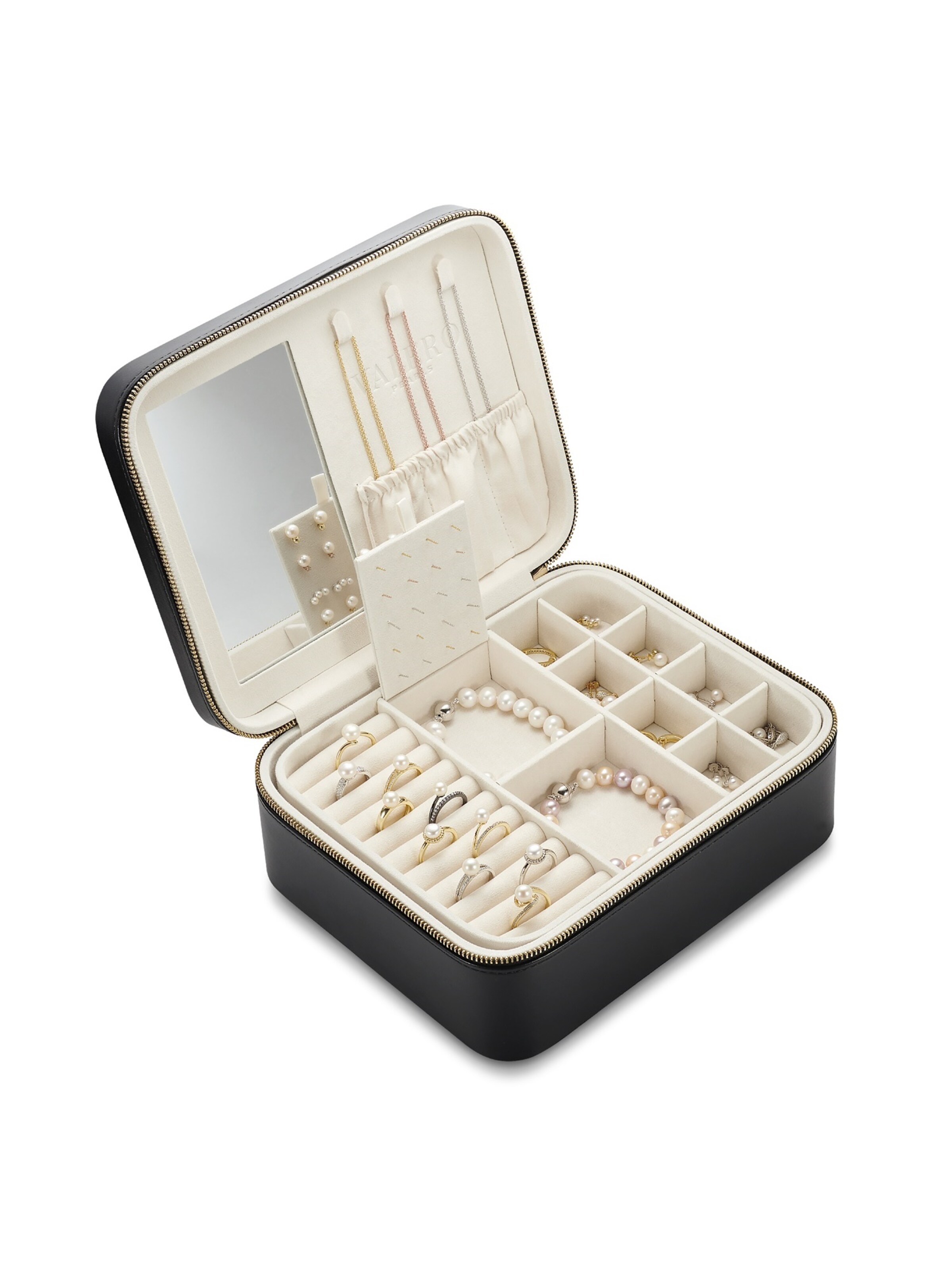 Portagioie di Valero Pearls in nero