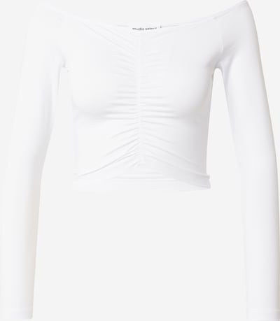 STUDIO SELECT Shirts 'Sila' i hvid, Produktvisning