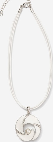 COLLEZIONE ALESSANDRO Necklace 'Muriel' in White: front