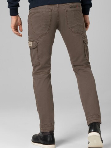 TIMEZONE Regular Cargo Pants 'Roger' in Grey