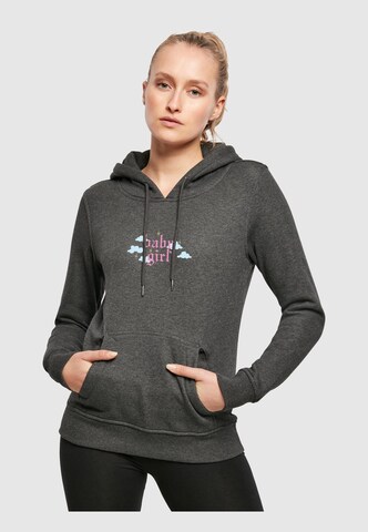Mister Tee Sweatshirt 'Baby Girl' in Grau: Vorderseite