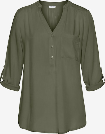 LASCANA - Blusa en verde: frente