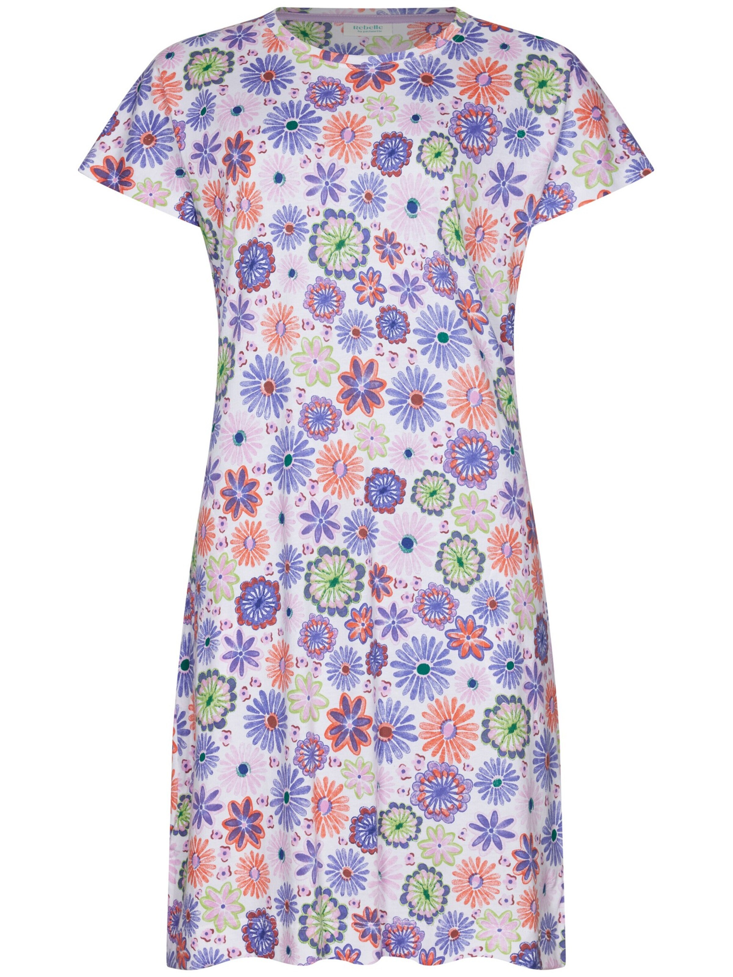 Rebelle Nachthemd 'Nightdress (95 cm)' in Lila: voorkant