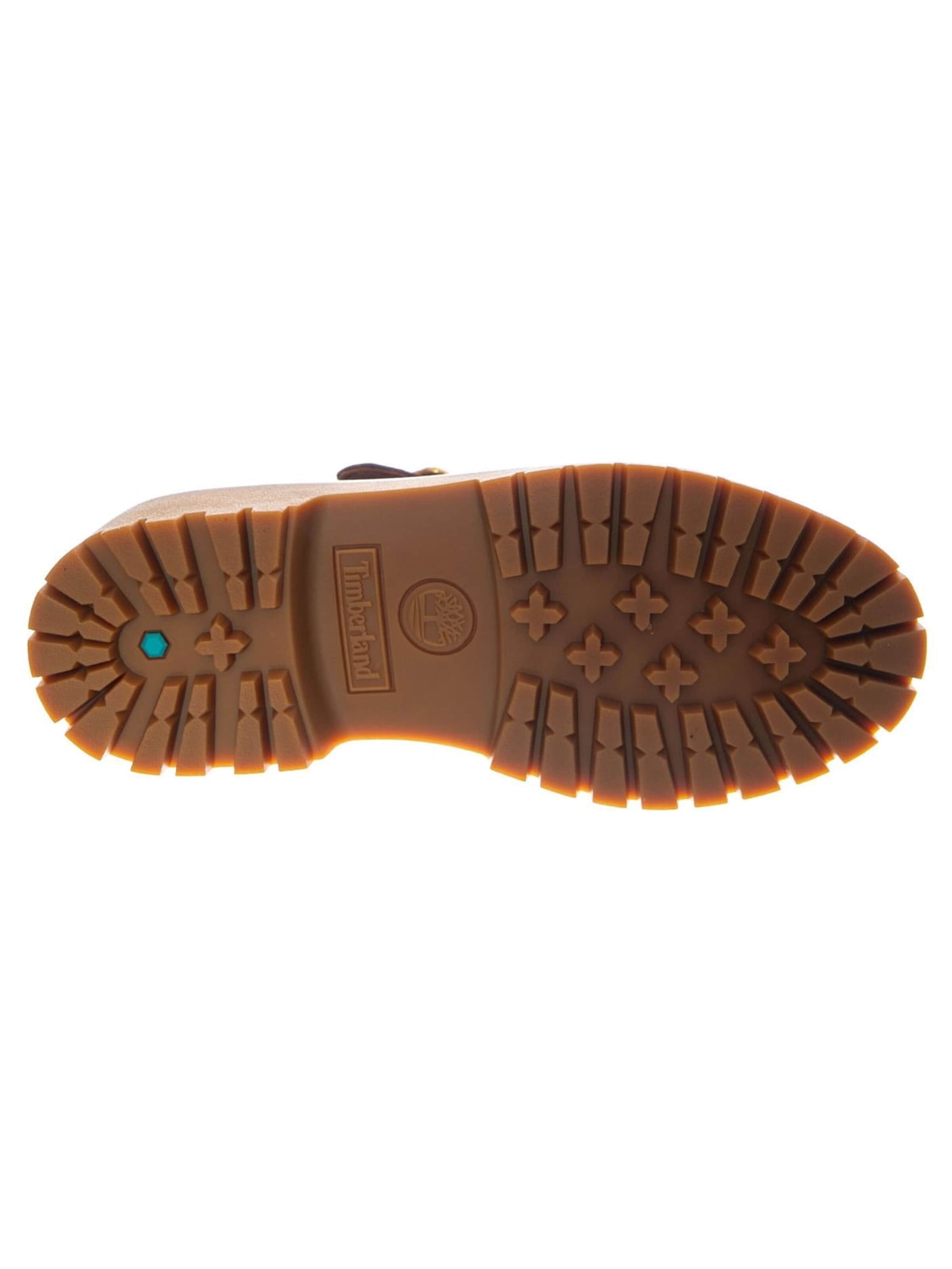 Mocassino 'tst Buckle Shoe Rust Full Grain' di TIMBERLAND in rosso