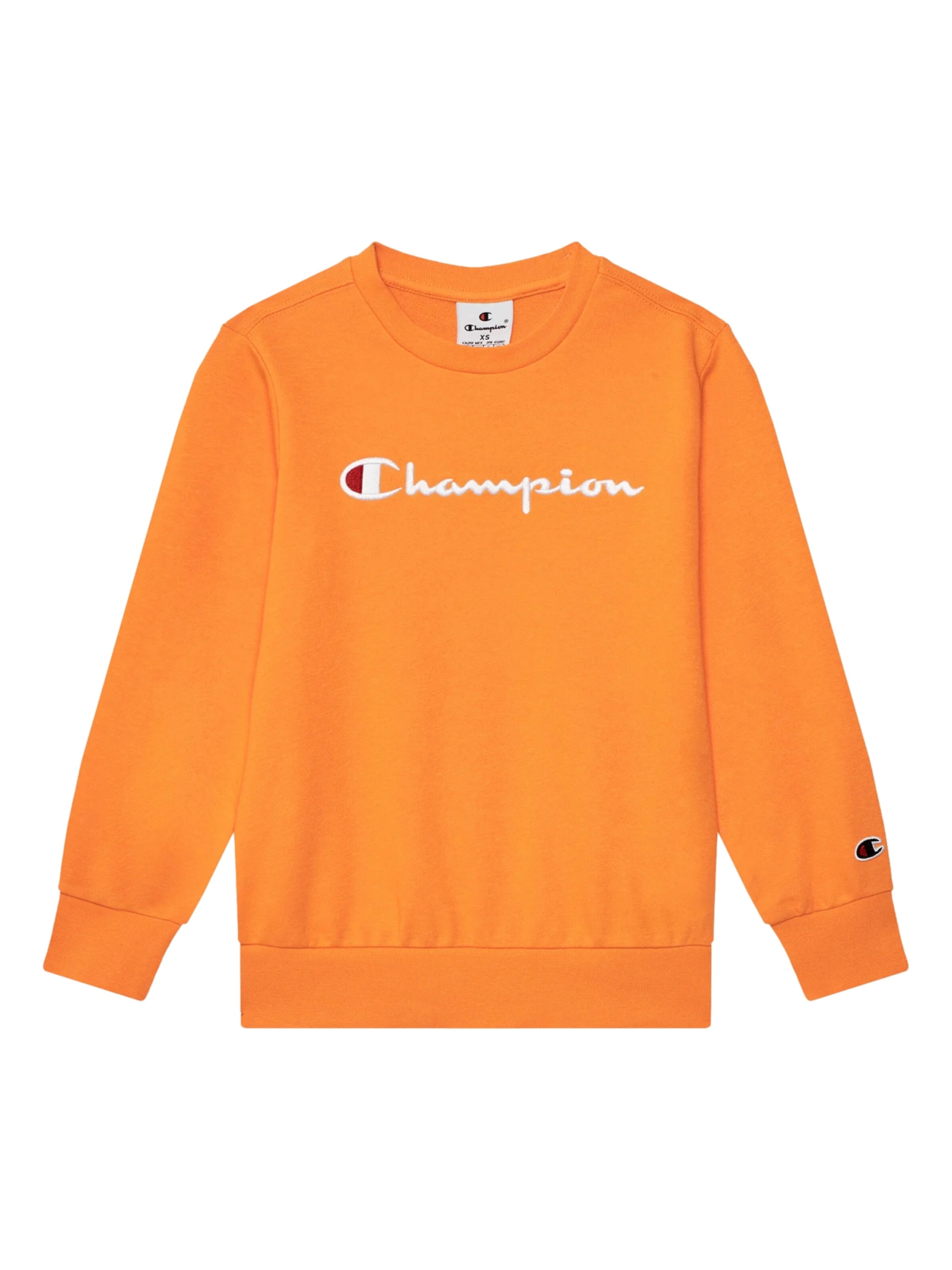Champion Authentic Athletic Apparel Sweatshirt in Oranje: voorkant