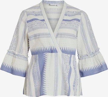 VILA Blouse in Blauw: voorkant