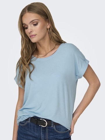 ONLY T-Shirt 'Moster' in Blau
