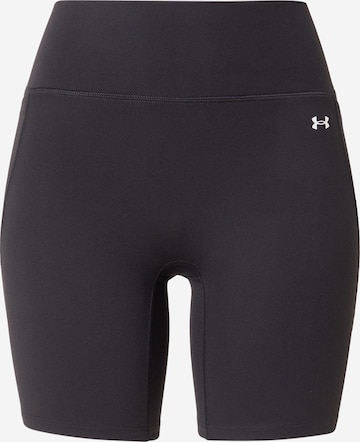Skinny Pantalon de sport 'Motion' UNDER ARMOUR en noir : devant
