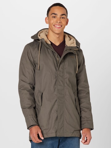 Ragwear Between-season jacket 'SMITH' in Brown: front