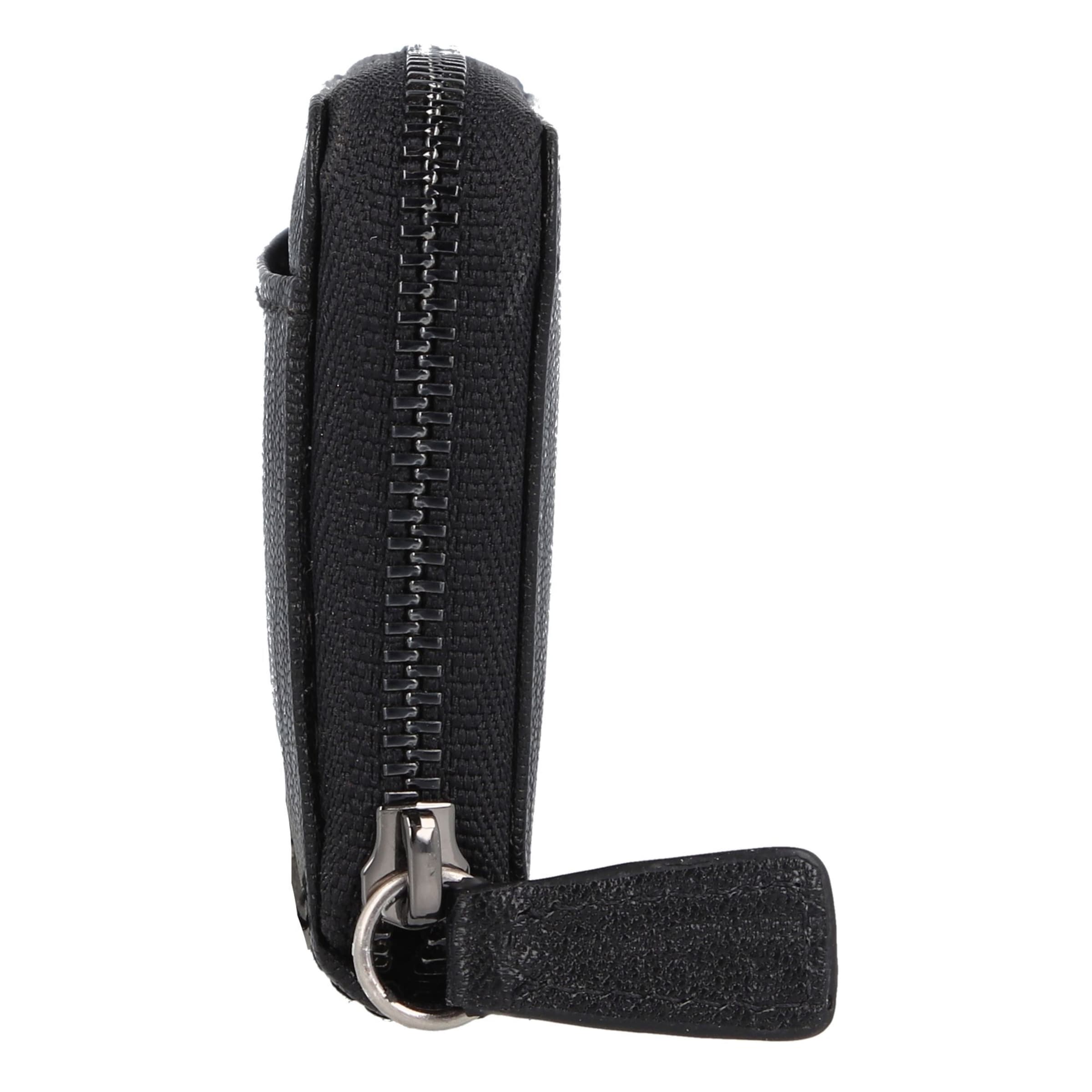 Braun Büffel Wallet 'Anna' in Black