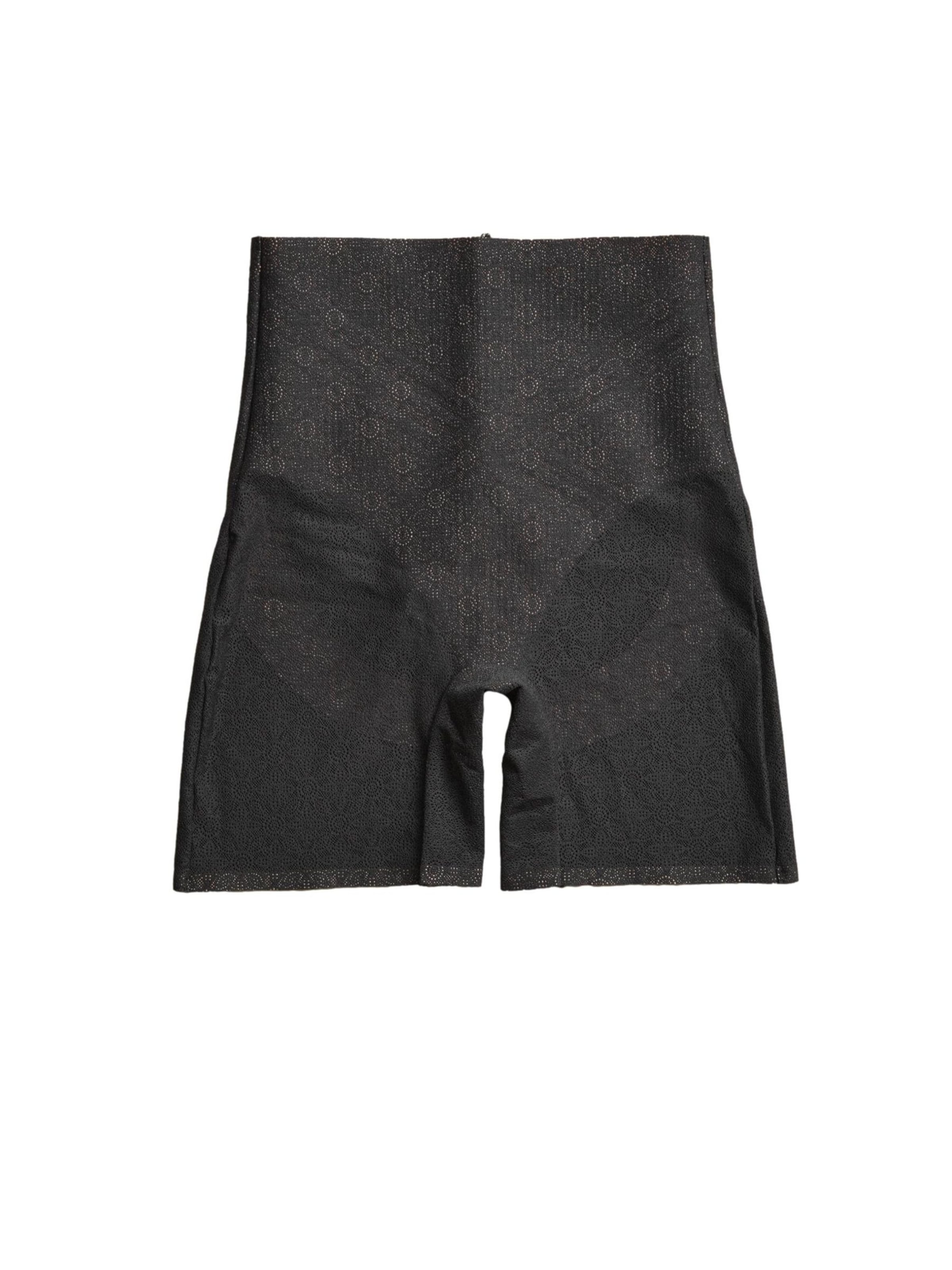 Pantaloni modelatori de la Next pe negru: față