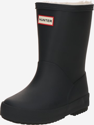 HUNTER - Botas de lluvia en azul: frente