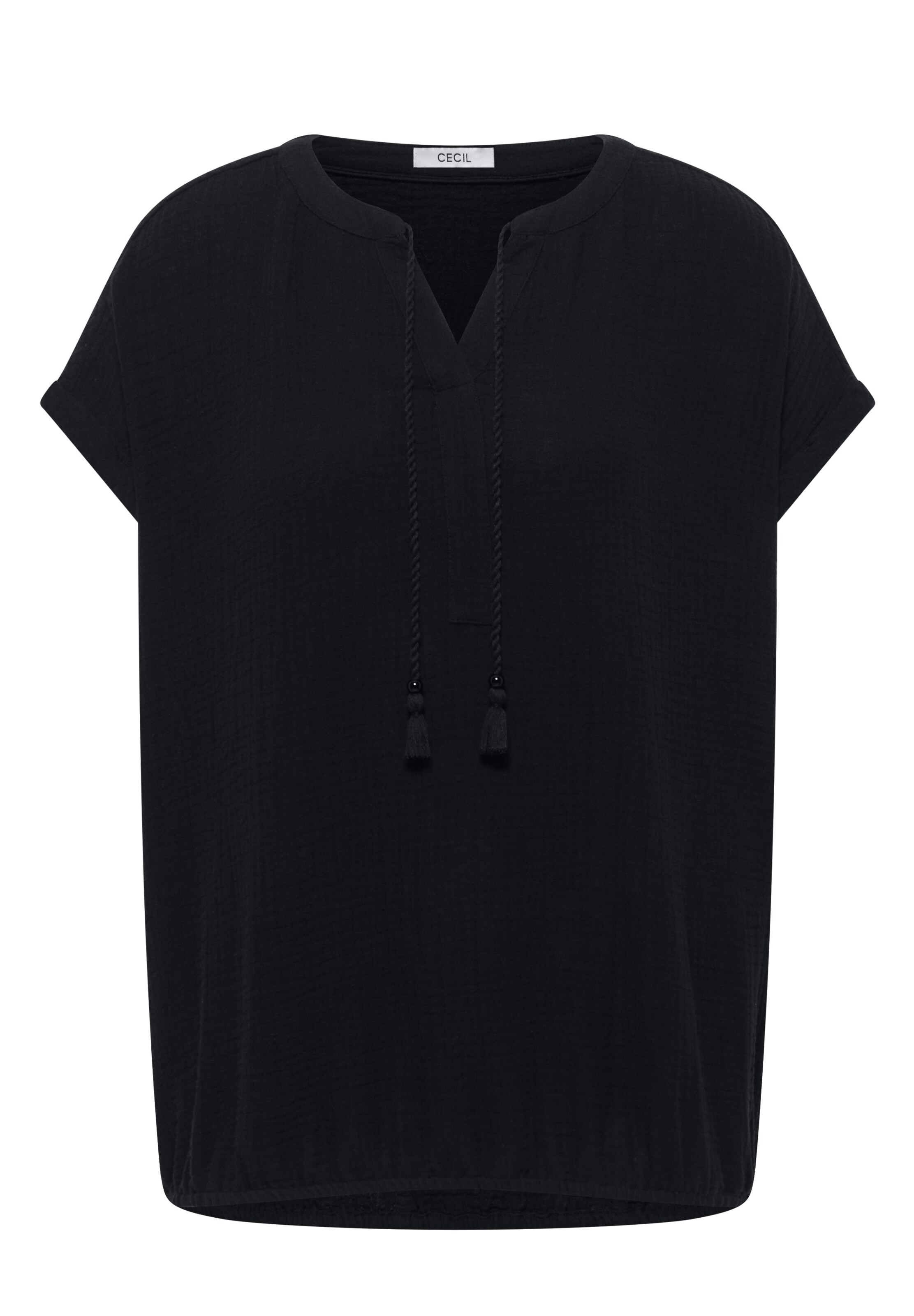 CECIL Bluse in Schwarz: Vorderseite