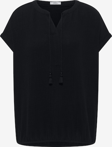 CECIL Blouse in Black: front