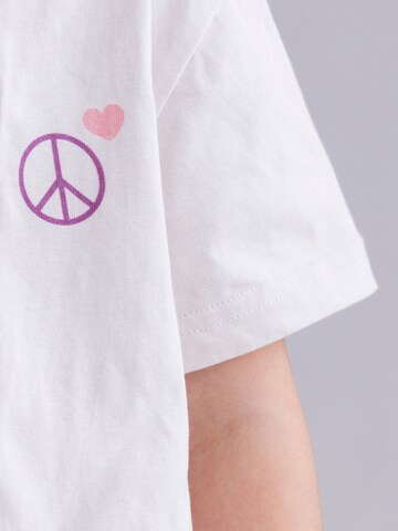 T-Shirt 'Kids T-Shirt Cotton' Hey Honey en blanc