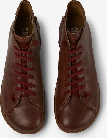 Bottines à lacets ' Peu Cami ' CAMPER en marron