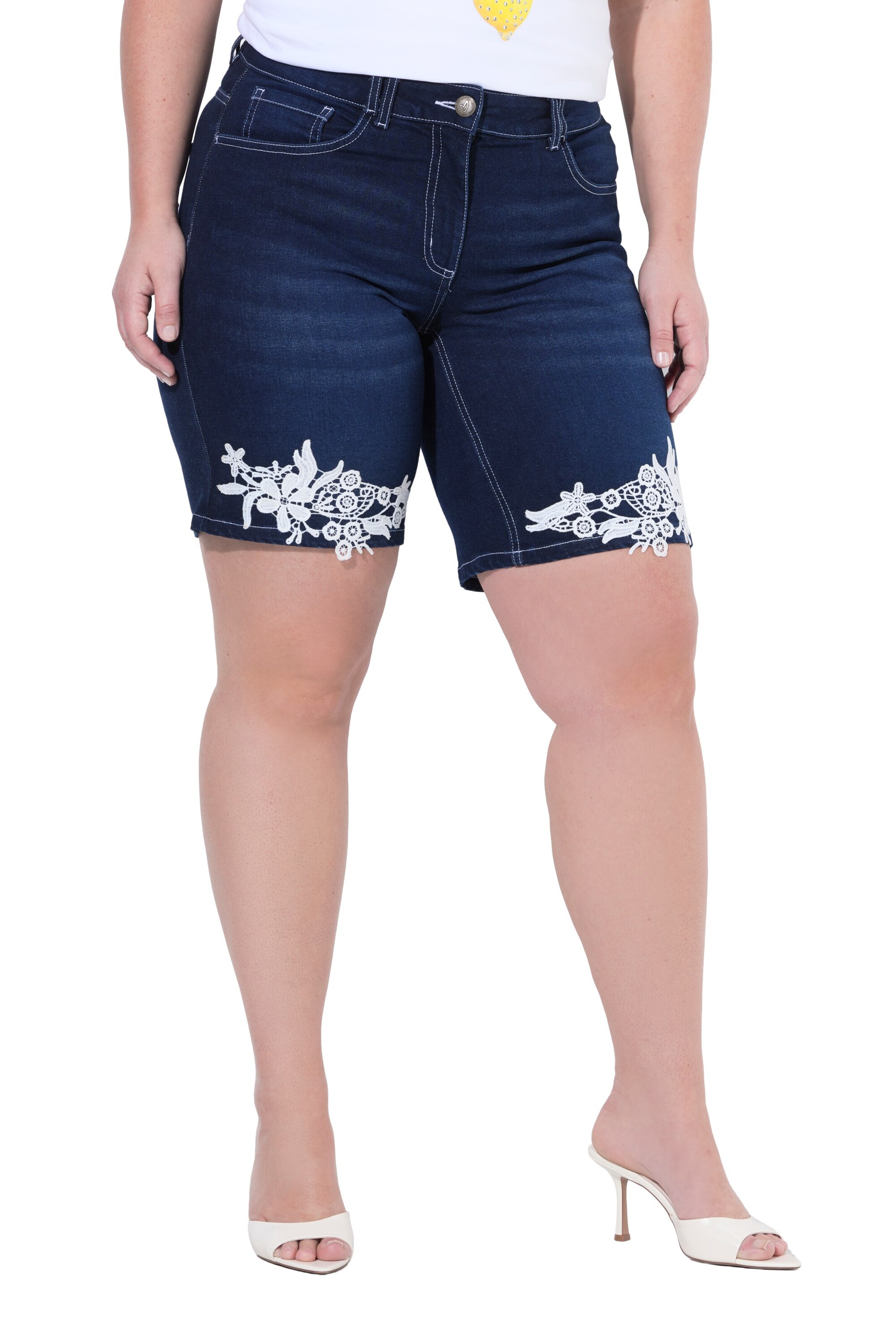 MIAMODA Regular Jeans in Blauw: voorkant