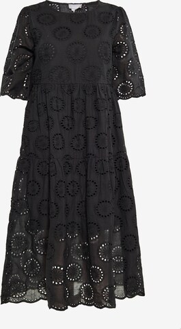 Robe d’été Usha en noir : devant