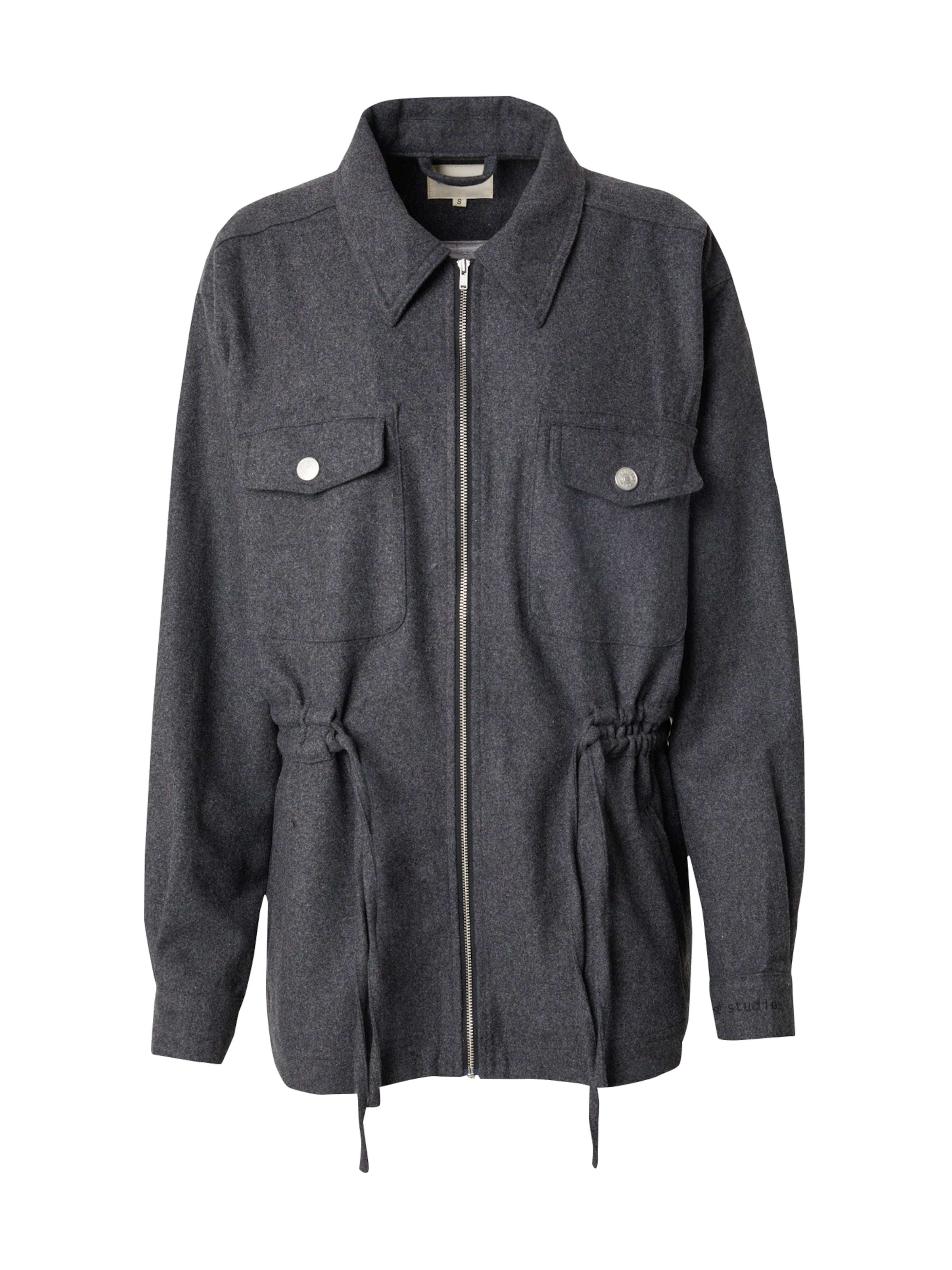 Esmé Studios Between-season jacket 'Bez' in Grey: front