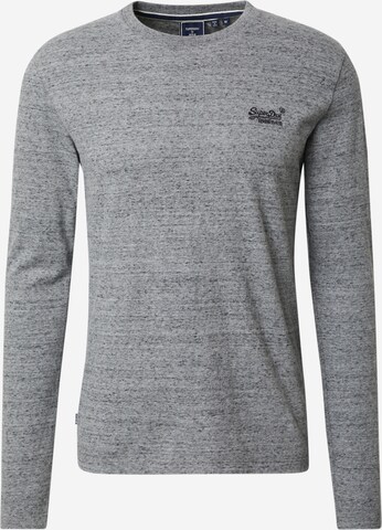 Maglietta di Superdry in grigio: frontale